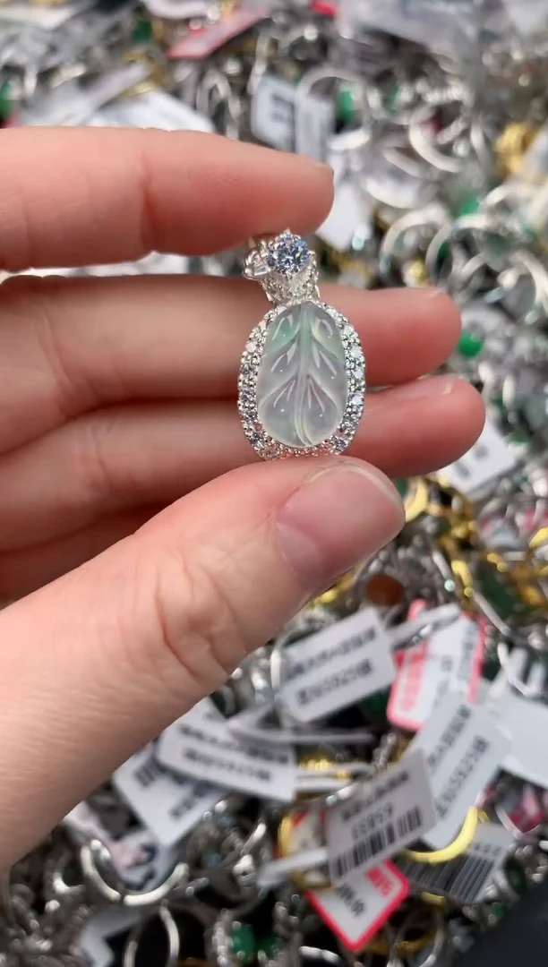 未镶嵌戒指翡翠111--7