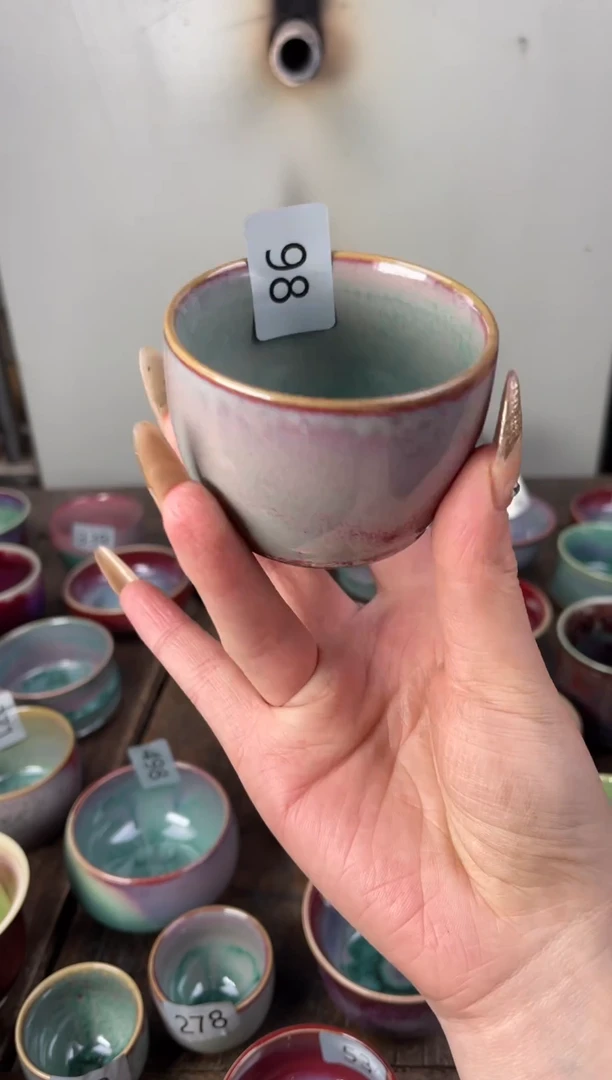【闪购商品】摆件钧瓷手工茶器窑变
