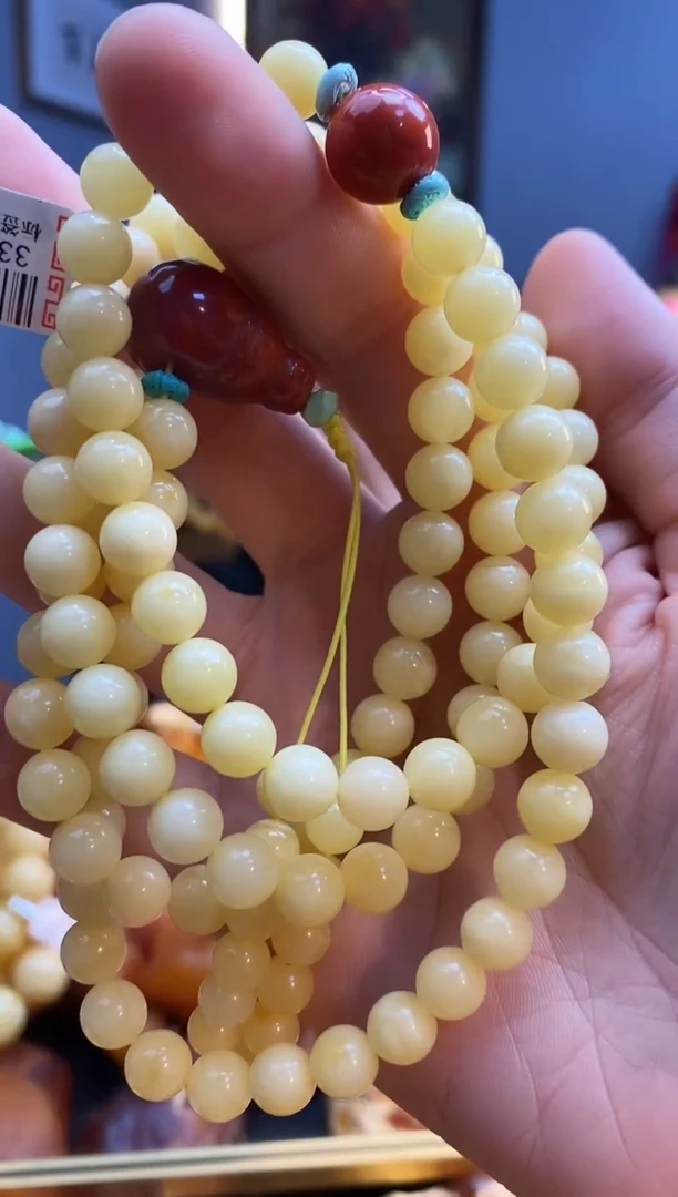 未镶嵌颈饰琥珀项链