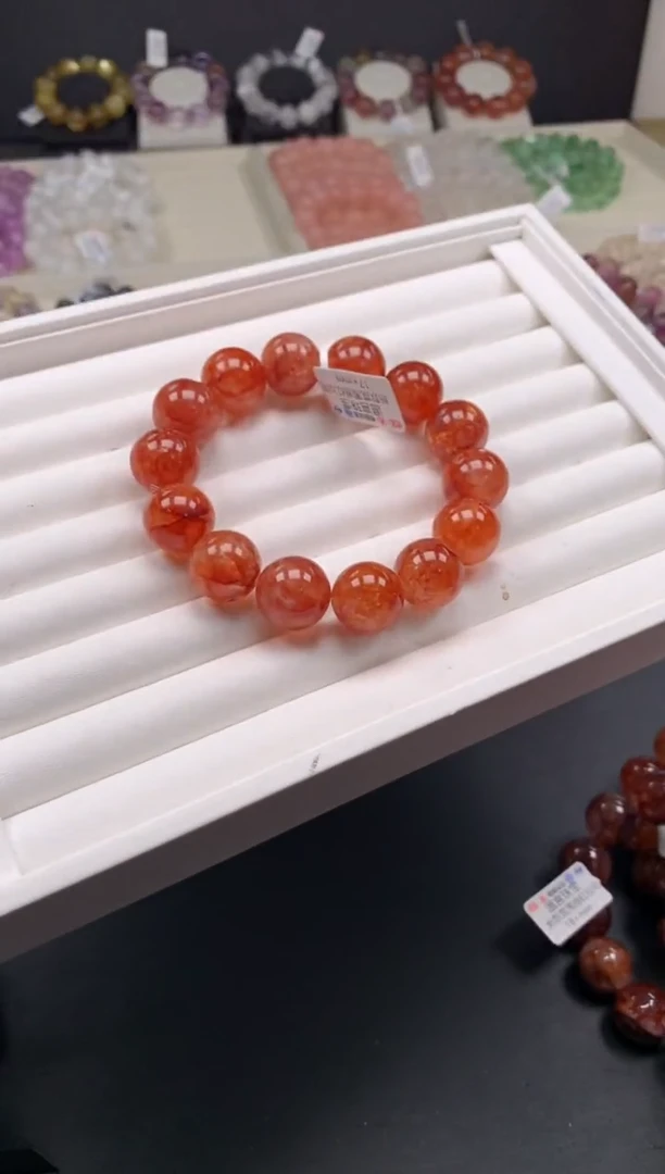 【闪购商品】水晶手链未镶嵌多样性发其一 17mm A39