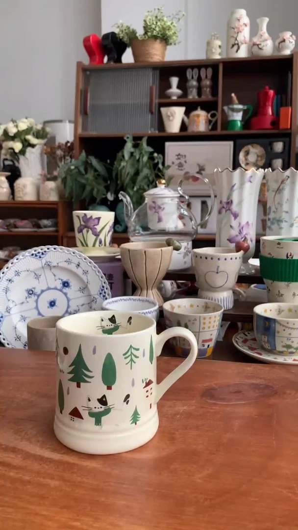 瓷【猫咪】马克杯一个