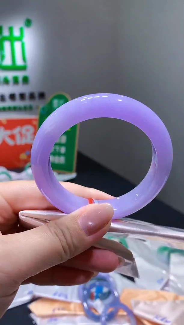 未镶嵌手镯翡翠-k38  天然缅甸A货翡翠55.8正圈总价35万定金2万