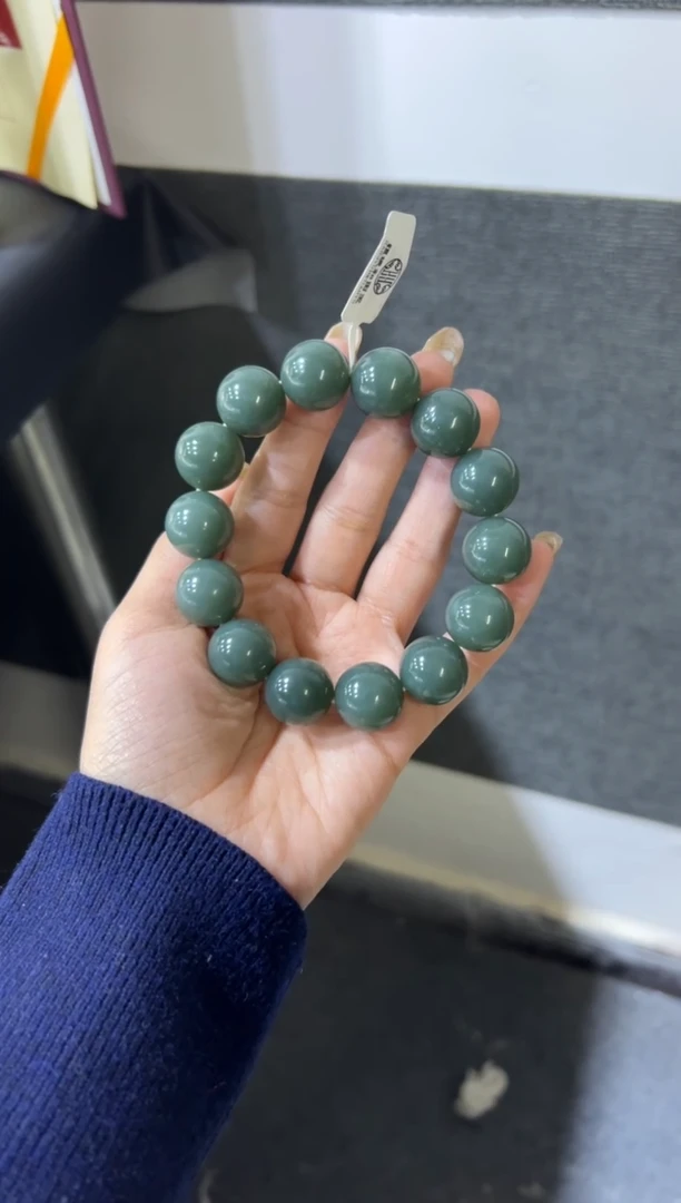 未镶嵌手串和田玉且末蓝手串 （产地直发）