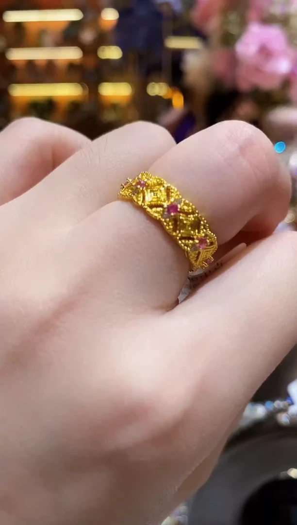 琉璃铜合金楚楚珠宝中古甄选不退换