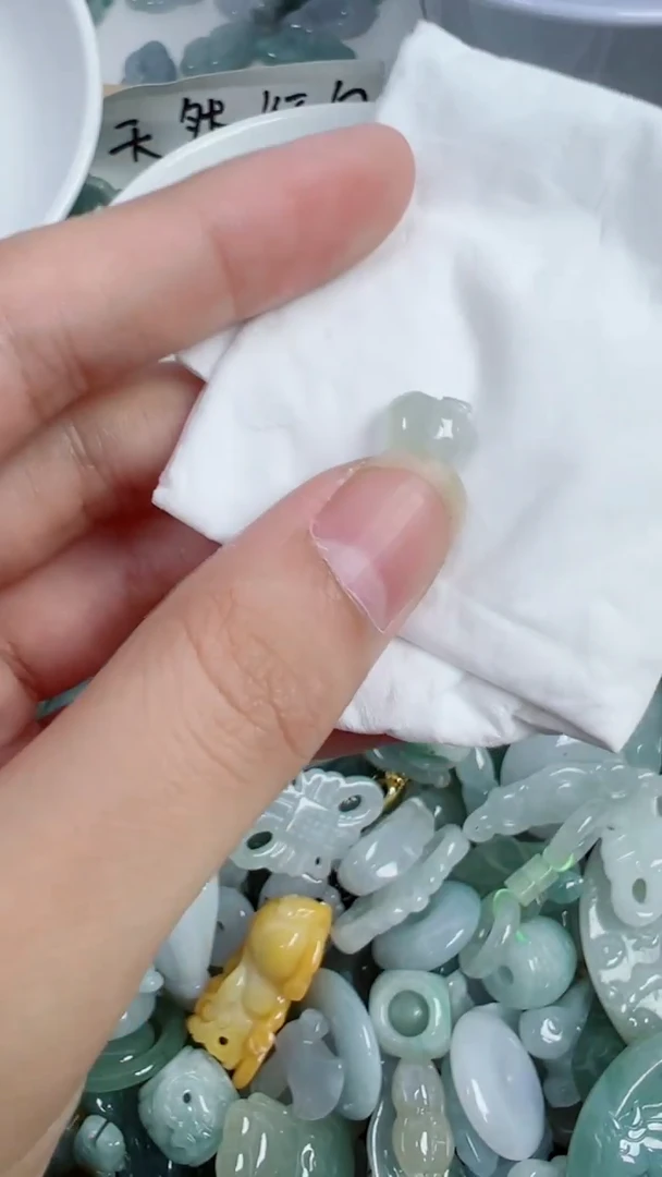 散珠翡翠162号链接，A货翡翠