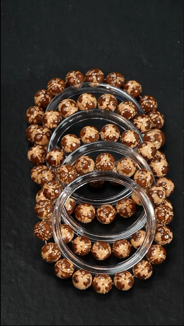 手串紫金鼠精挑高油高密熊猫光珠