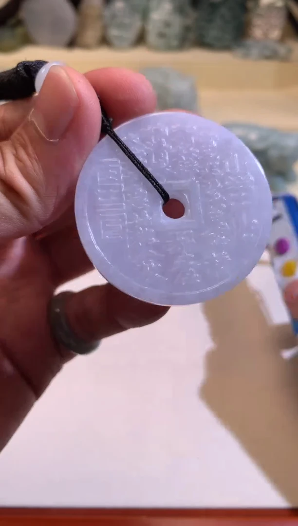 翡翠未镶嵌颈饰6/02/244