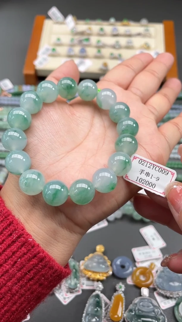 【闪购商品】翡翠手串未镶嵌0212YC009