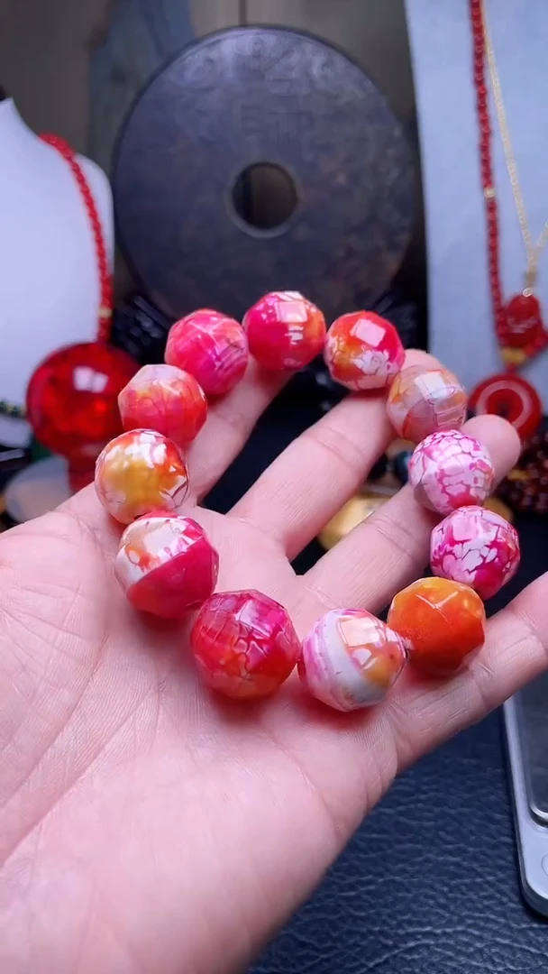 未镶嵌手串玛瑙/玉髓天然珠宝雪山重楼【多样性拍一发一】