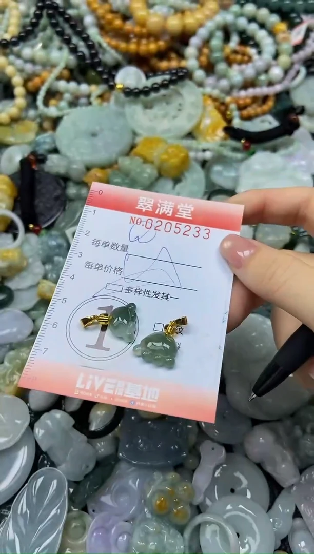 颈饰未镶嵌翡翠闪购0205233多样性发其一