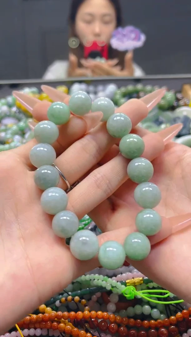 颈饰未镶嵌翡翠13MM