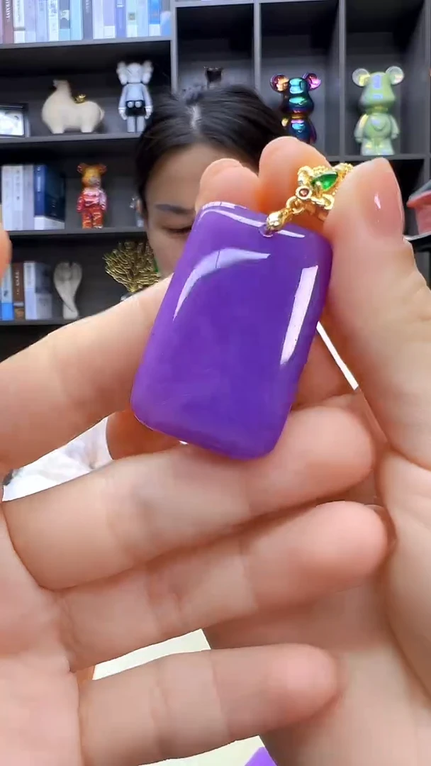 翡翠14K金镶嵌颈饰丹丹diy劲饰