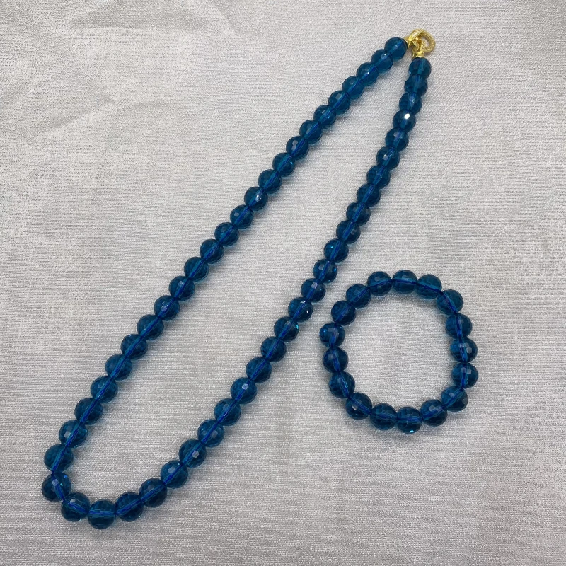 【蓝色星光 永不过时】蓝项链LQ181449