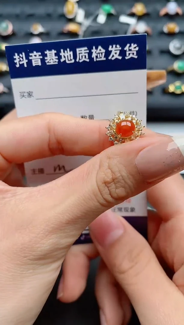 【闪购商品】翡翠戒指银S925镶嵌...............