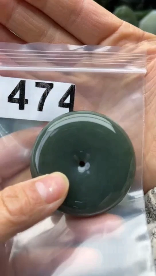 未镶嵌和田玉珠宝半成品扣子