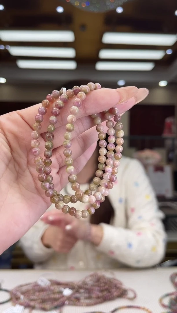 【闪购商品】碧玺/未镶嵌5mm+碧玺多圈多样性发货20