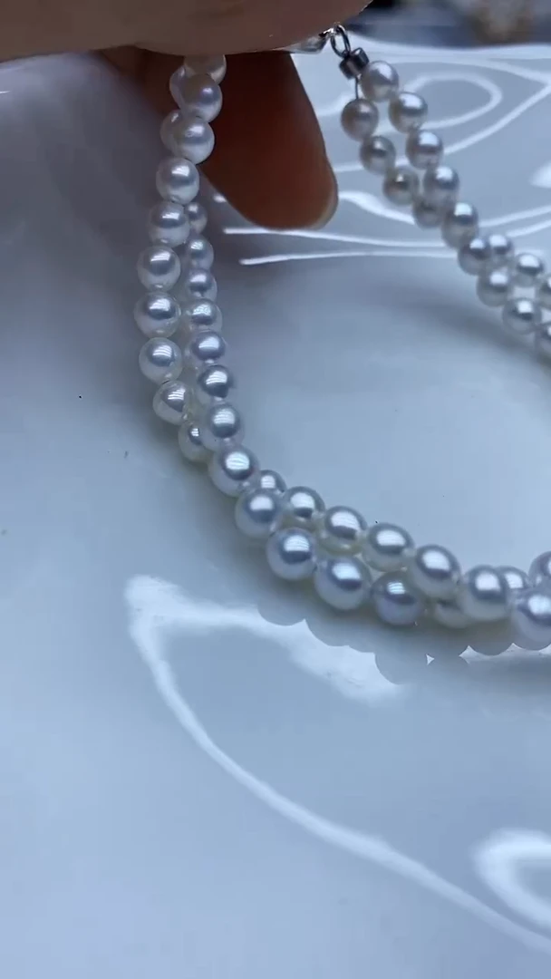 未镶嵌手链淡水珍珠手链