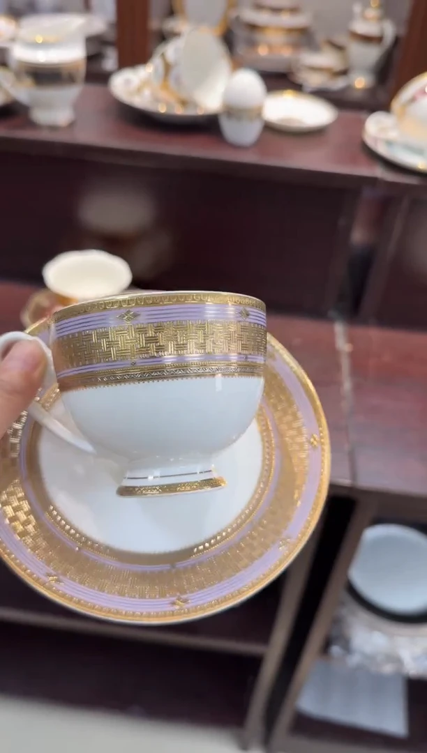 瓷片200毫升杯碟 福利款