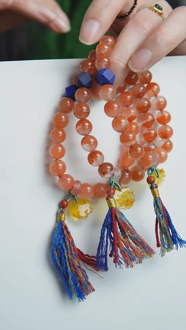 【闪购商品】南红玛瑙手链未镶嵌多样性发其一