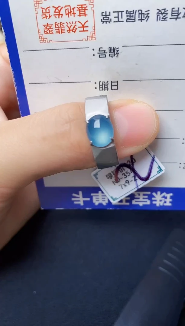 翡翠戒指银S925镶嵌222222222