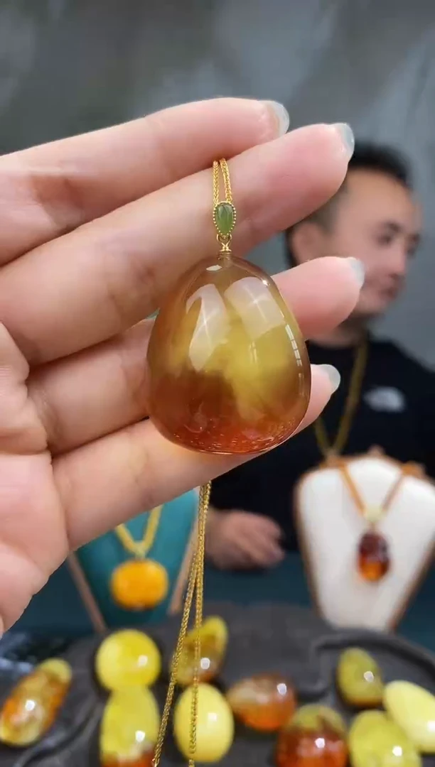 裸石琥珀未镶嵌基地发货 一物一证 顺丰包邮