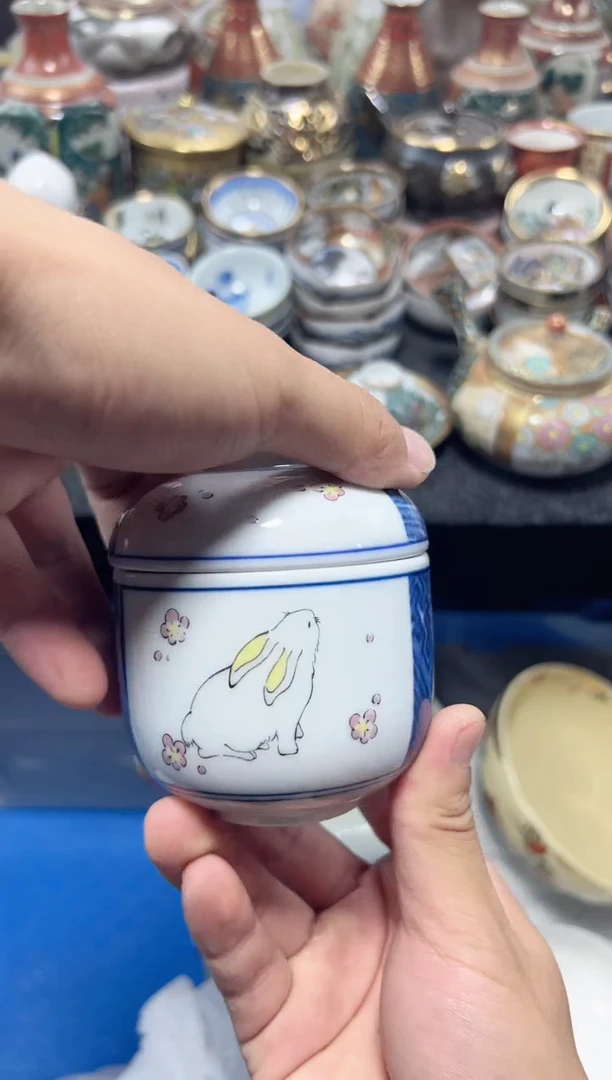 瓷片夏目海外回流瓷器中古品。