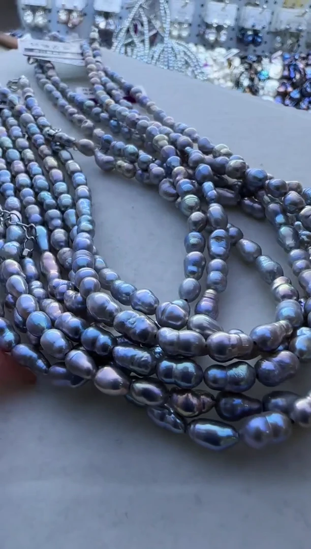 【闪购商品】淡水珍珠项链未镶嵌814多样性发货  发其一