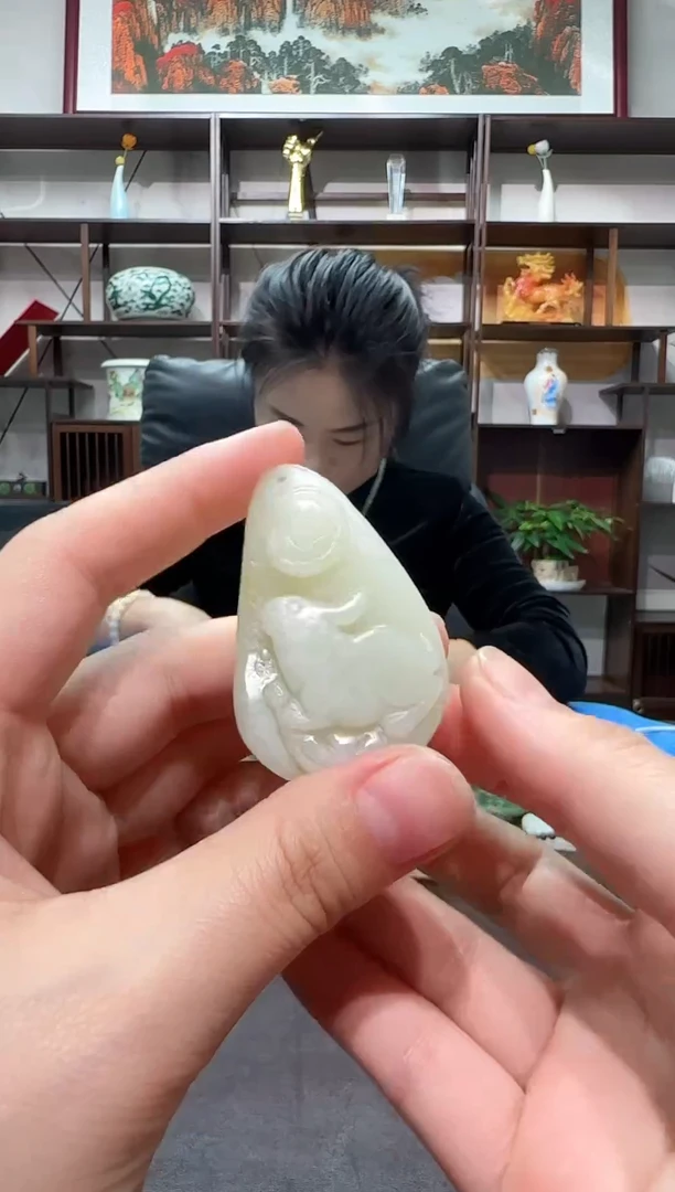 吊坠(不含链)未镶嵌和田玉