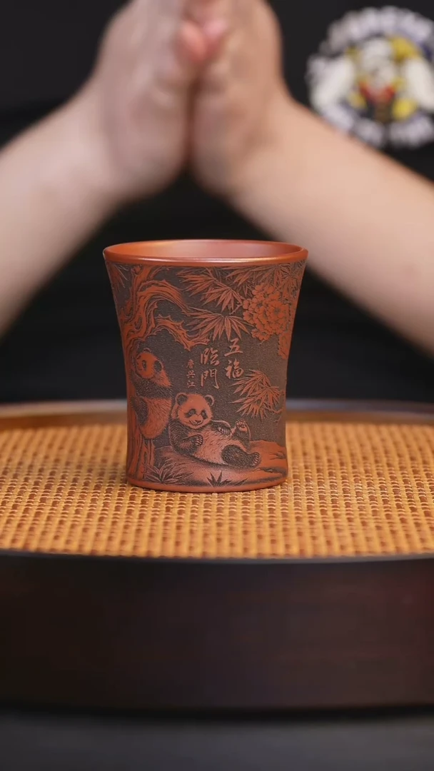 宜兴全手工紫砂杯