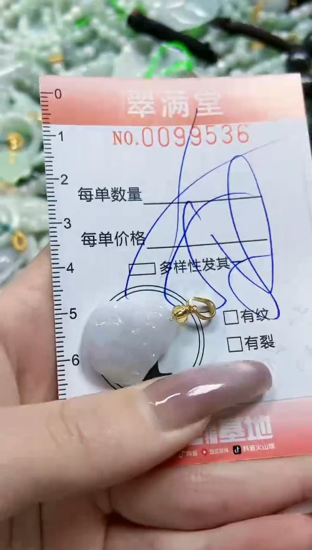 【闪购商品】翡翠颈饰未镶嵌闪购0099536多样性发其一