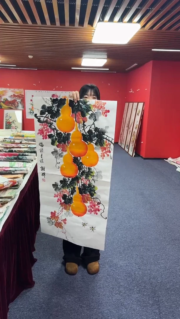 国画谢辉老师精品国画