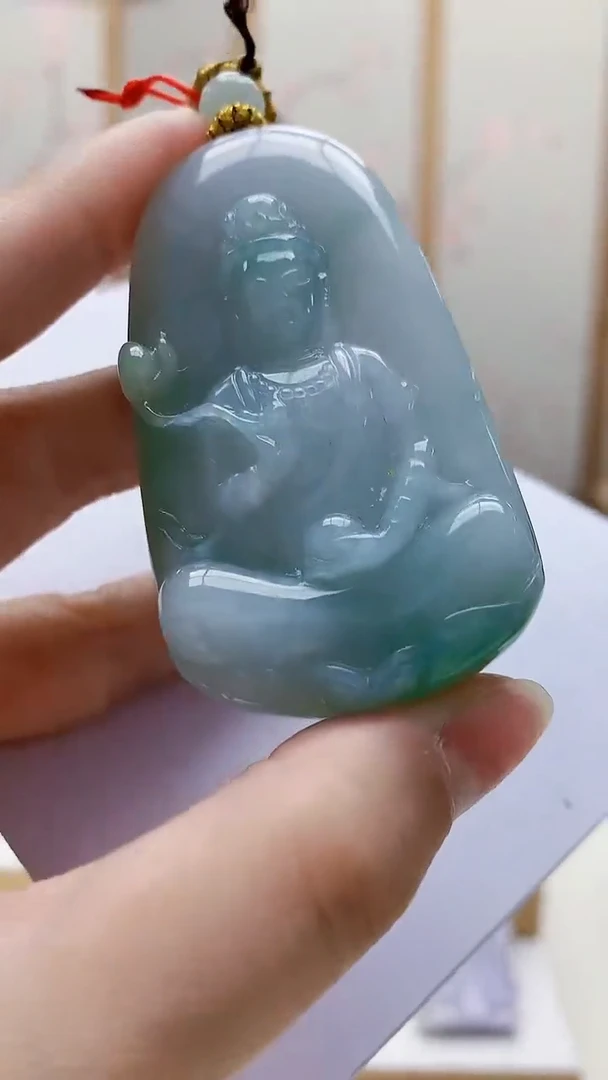 未镶嵌定制翡翠4812lr-毛货挂件12