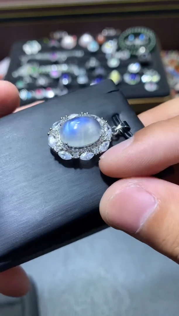 吊坠未镶嵌长石F46