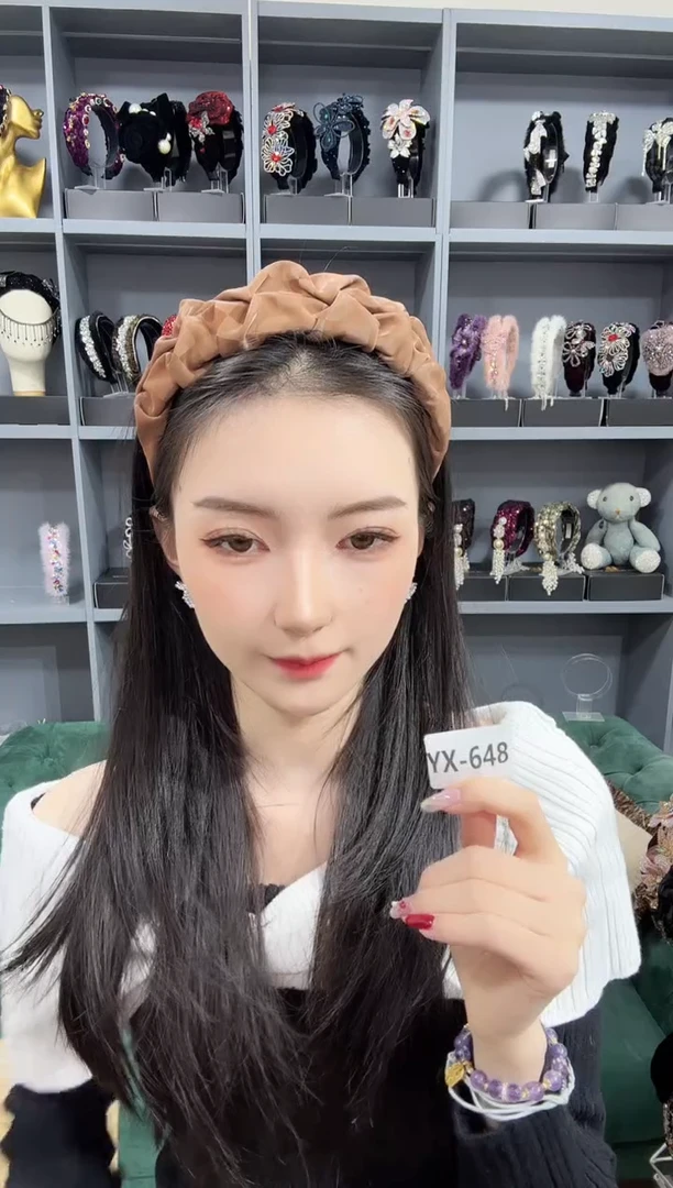 锌合金布艺日常百搭通勤款 SH-648