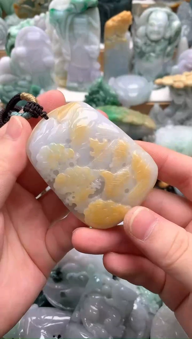 吊坠(不含链)未镶嵌翡翠1