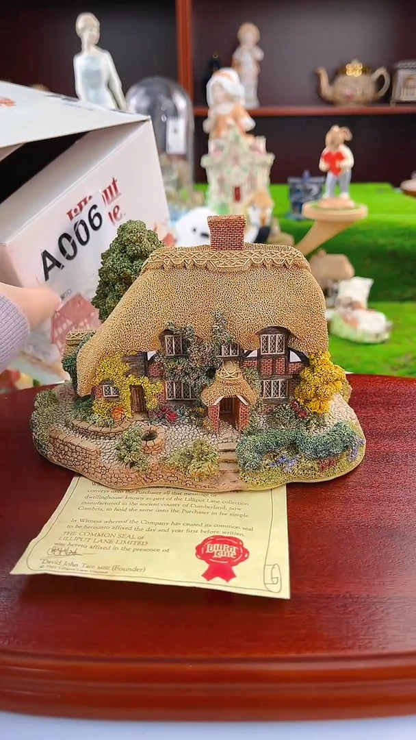 【闪购商品】紫砂茶宠Lilliput中古小房子006