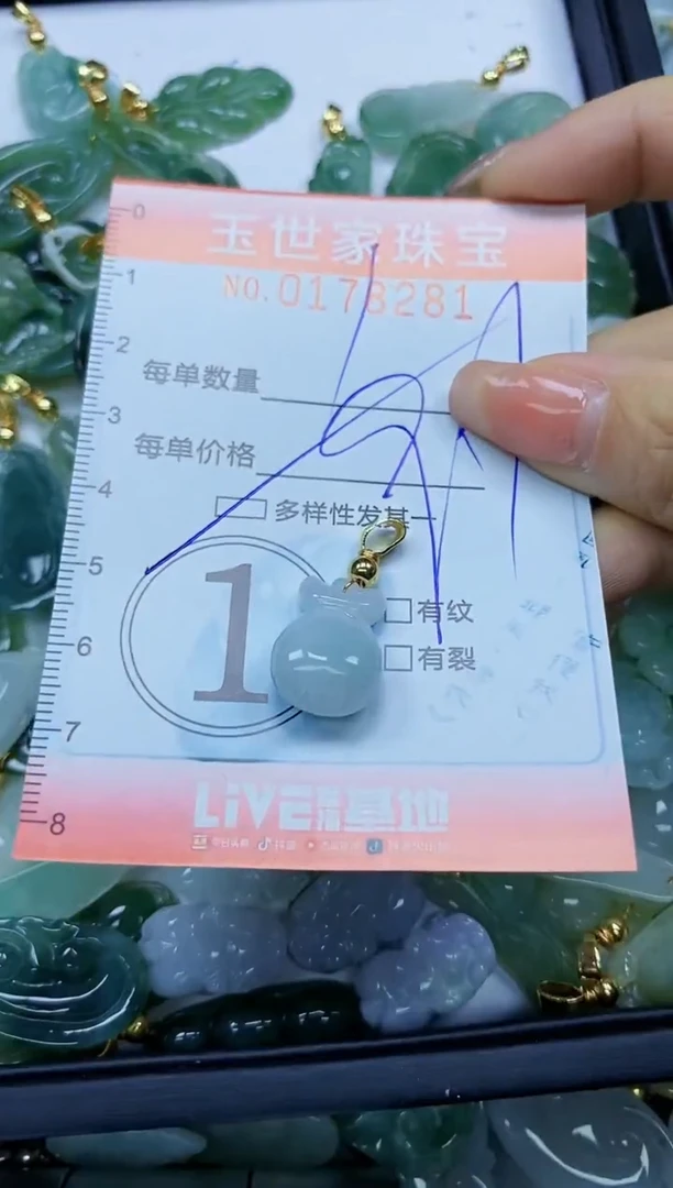 【闪购商品】翡翠颈饰未镶嵌闪购0178281多样性发其一