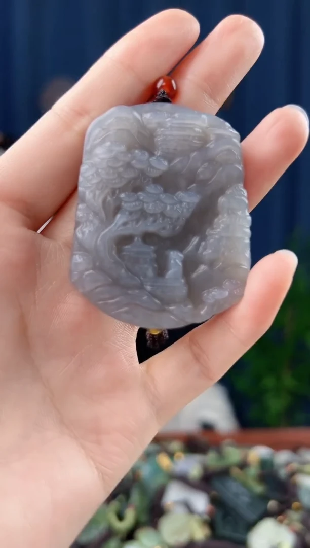 未镶嵌和田玉挂件拍一发一，