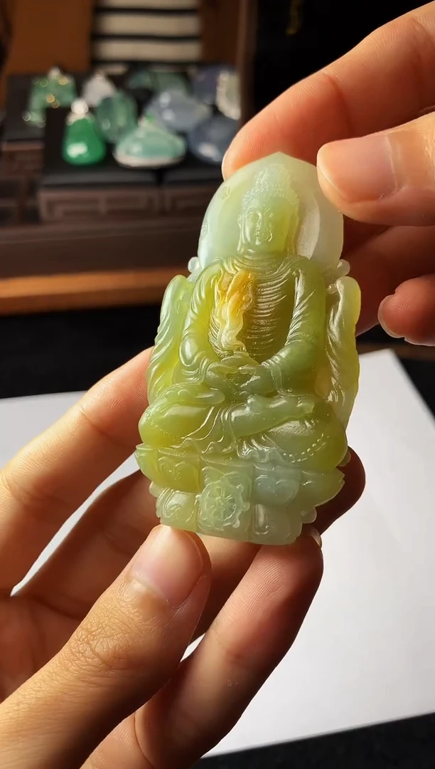 未镶嵌定制翡翠S毛货不退不换