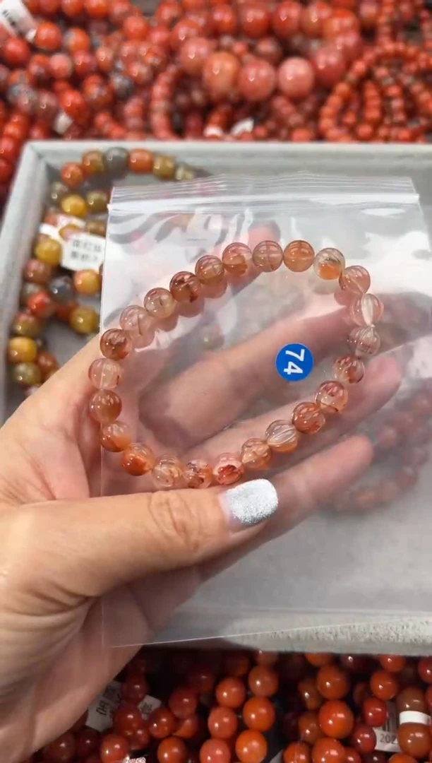 未镶嵌手串南红玛瑙8
