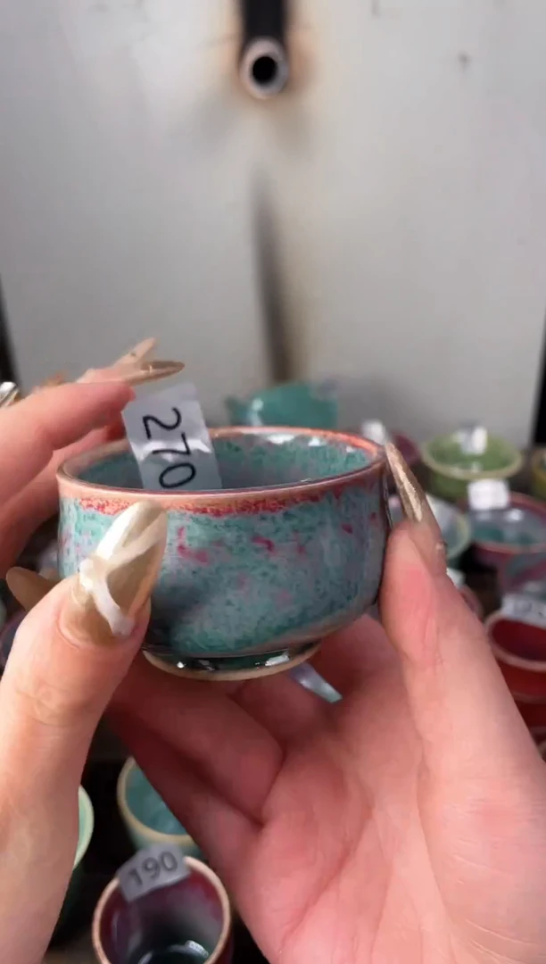 【闪购商品】摆件钧瓷手工茶器窑变
