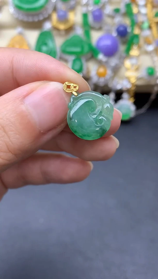 翡翠未镶嵌颈饰20-中国好珍宝