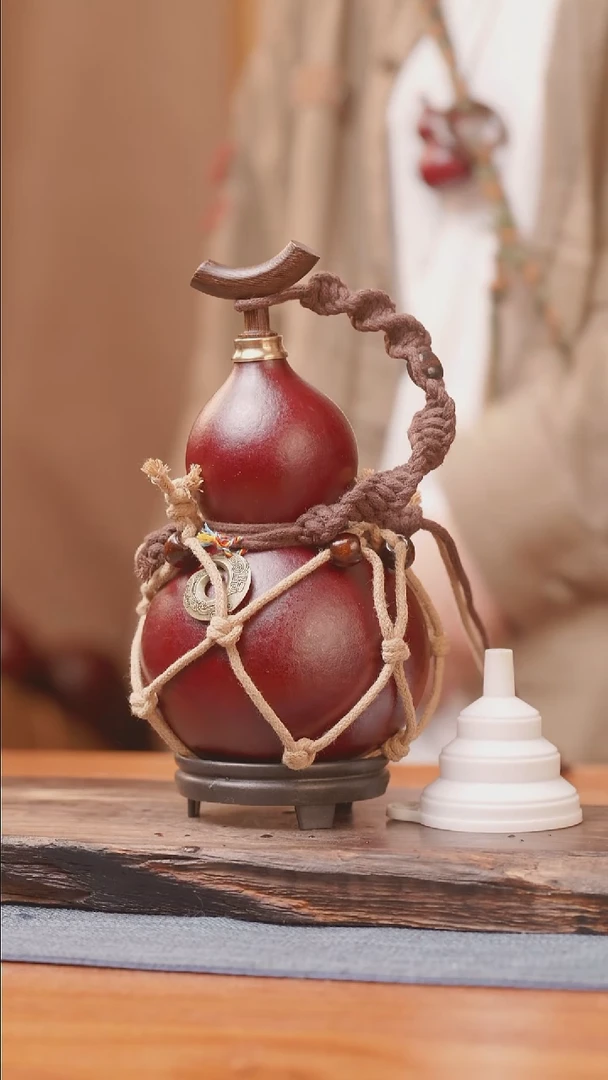 1534号链接精品大漆葫芦现货现发[一物一拍]