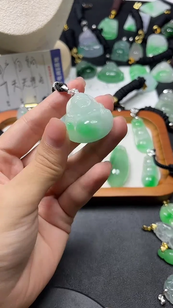 颈饰未镶嵌翡翠所见即所得 一图一物