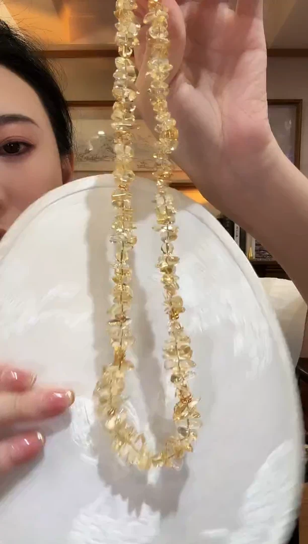 颈饰未镶嵌水晶国风