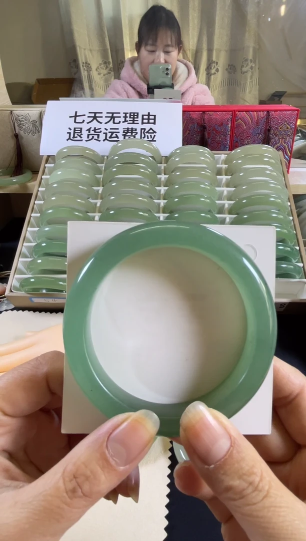 未镶嵌手镯东陵石58圈