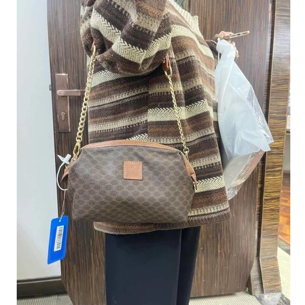 95新 Celine/思琳 老花云朵包/MX12717002/7002