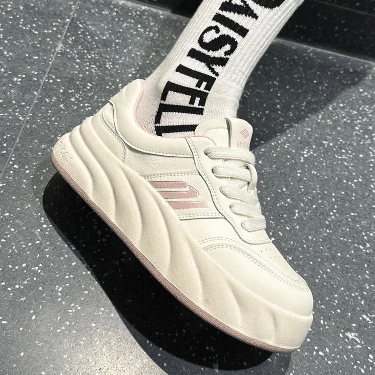 新款牛皮小白鞋31091米卡