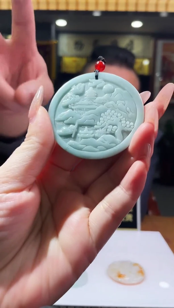 翡翠未镶嵌颈饰Y-@@BSGA063005