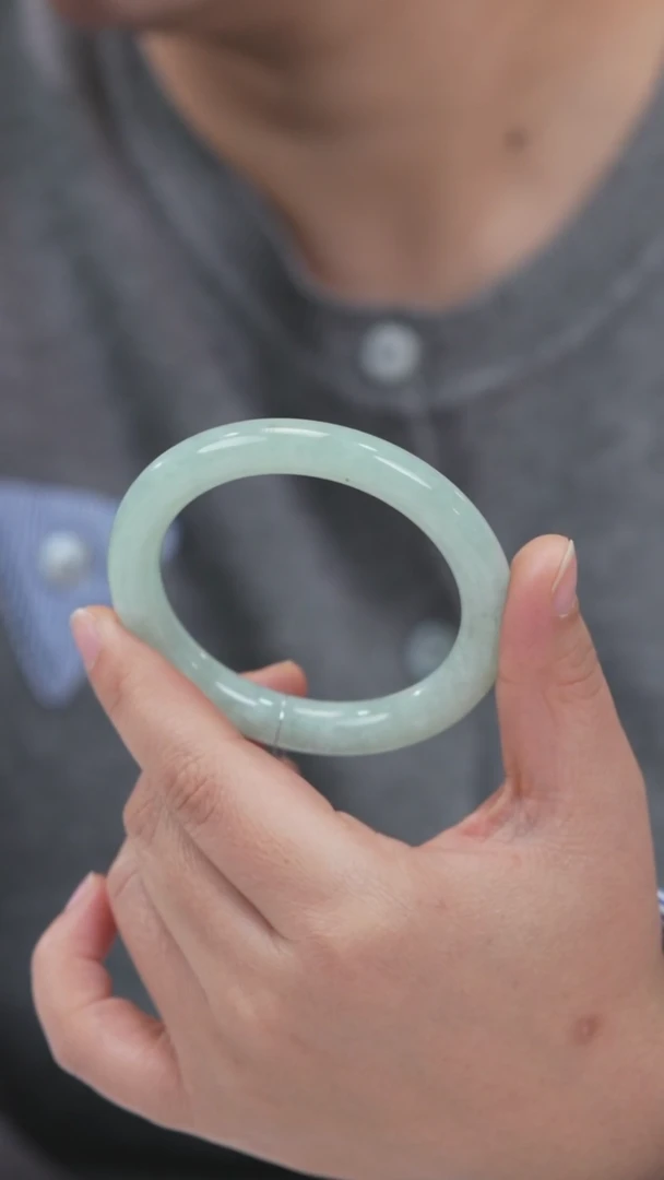 未镶嵌手镯翡翠圆条L1078